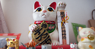 招き猫画像
